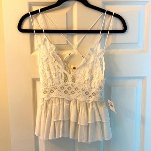 Free people feminine cami top